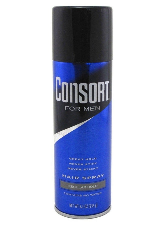 For Men Hair Spray Regular Hold 8.3 Oz ( Pack Of 2)