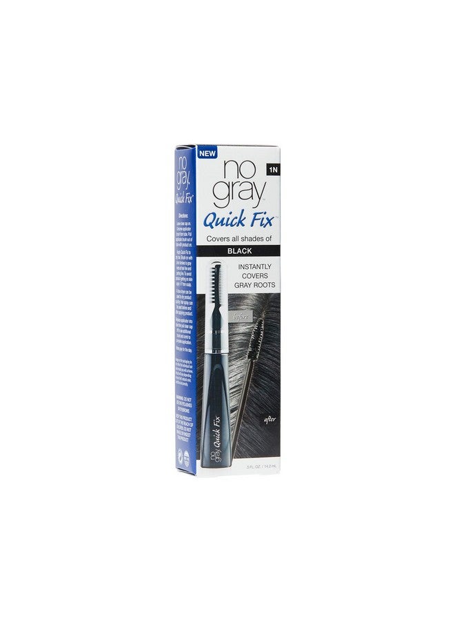 Quick Fix (1N) Covers All Shades Of Black Instantly Covers Gray Roots .5 Oz