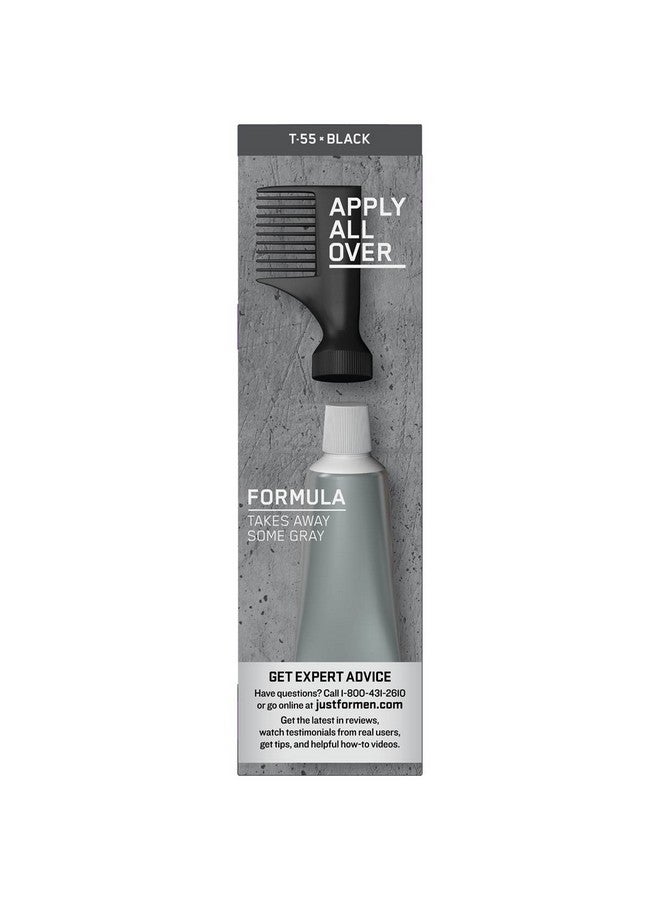 Touch Of Gray Men'S Hair Color Black