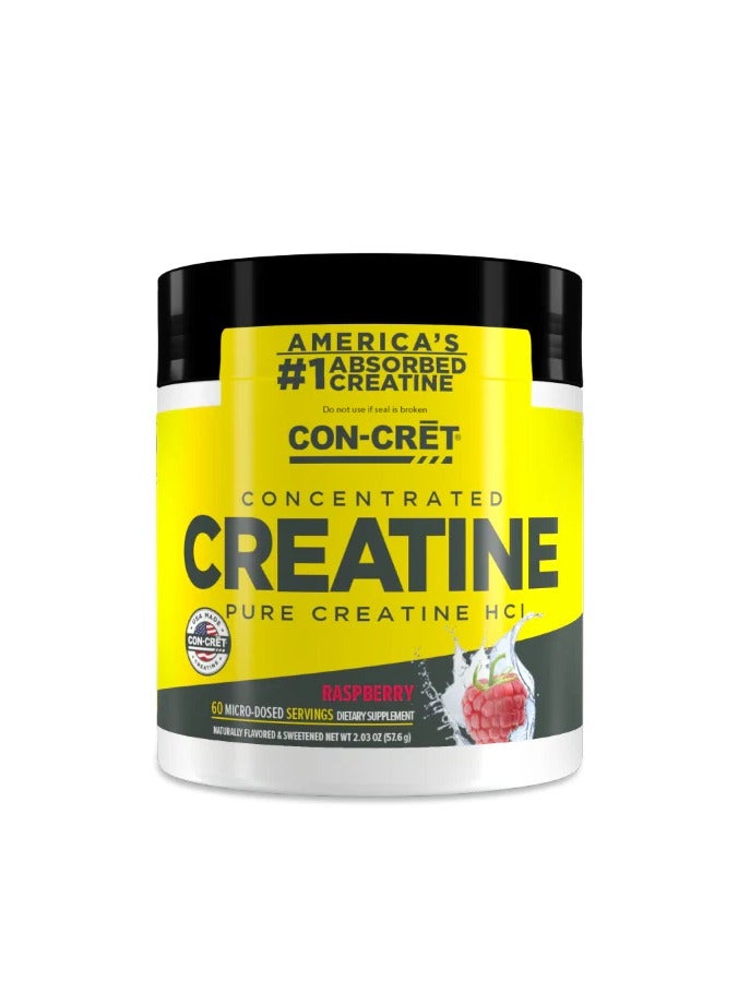 Concentrated Creatine 57.6g Raspberry Flavor 60 Serving