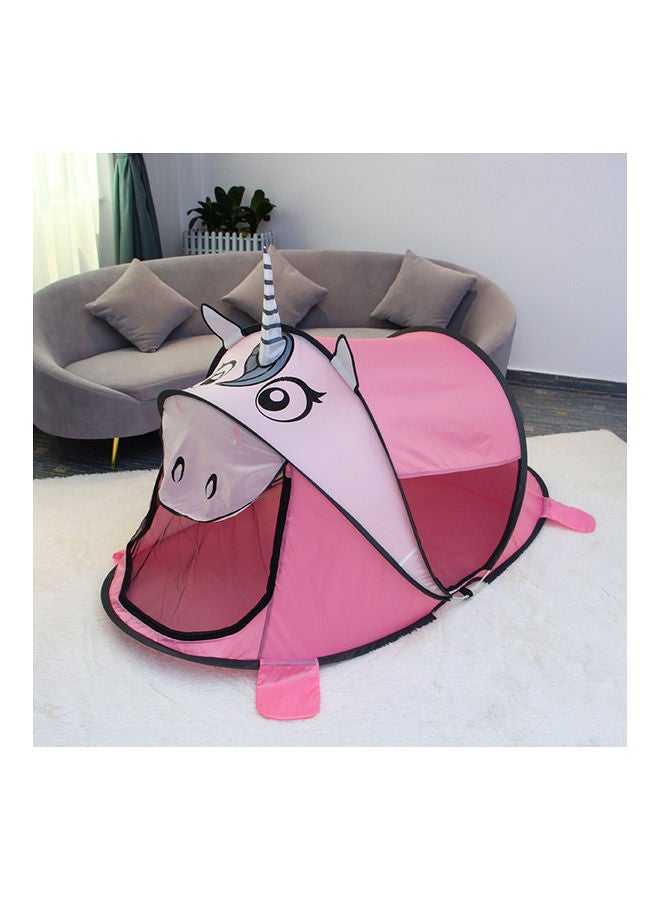 Portable Cute Cartoon Unicorn Game Tent Charming Appearance Unique Details Durable