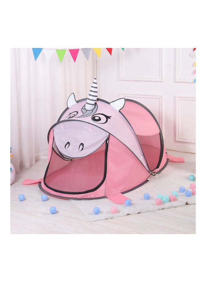 Portable Cute Cartoon Unicorn Game Tent Charming Appearance Unique Details Durable