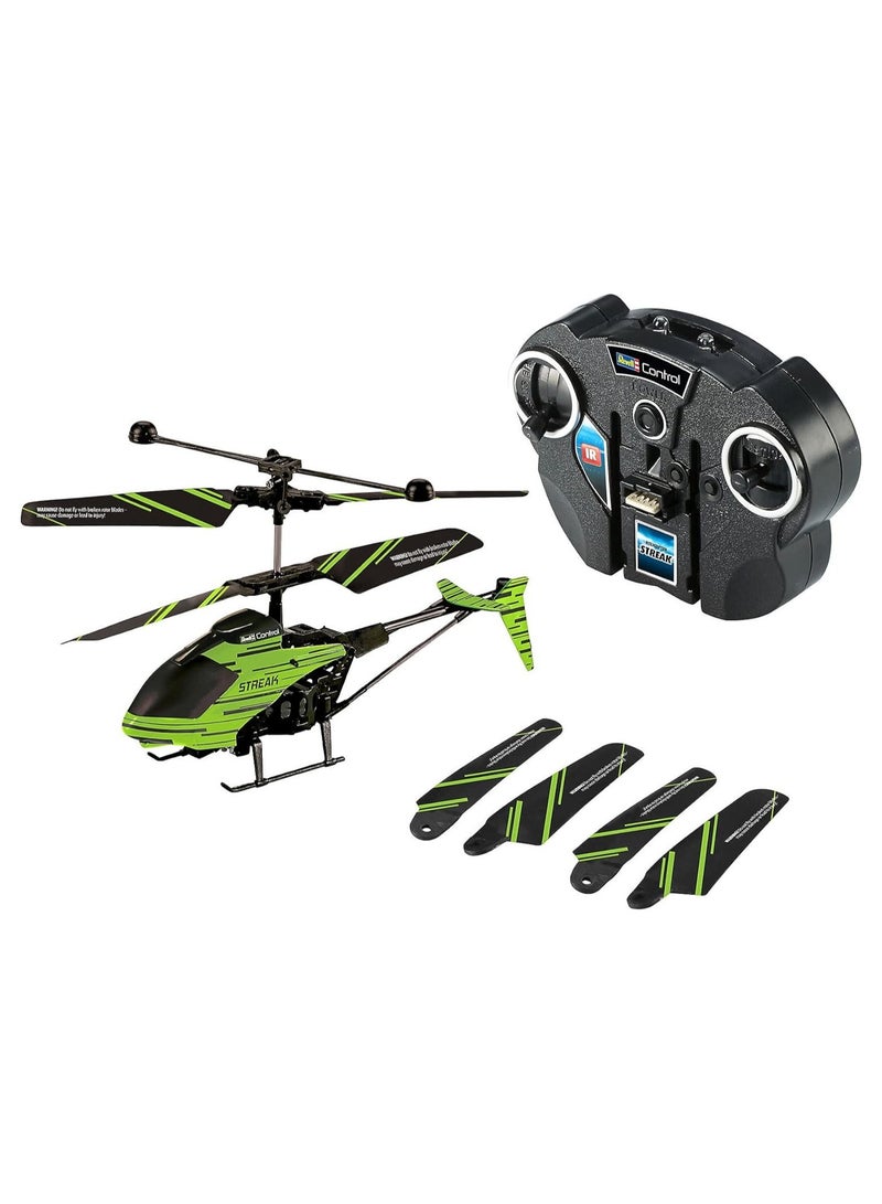 Revell Control Indoor Helicopter Glow Streak I Glow in The Dark