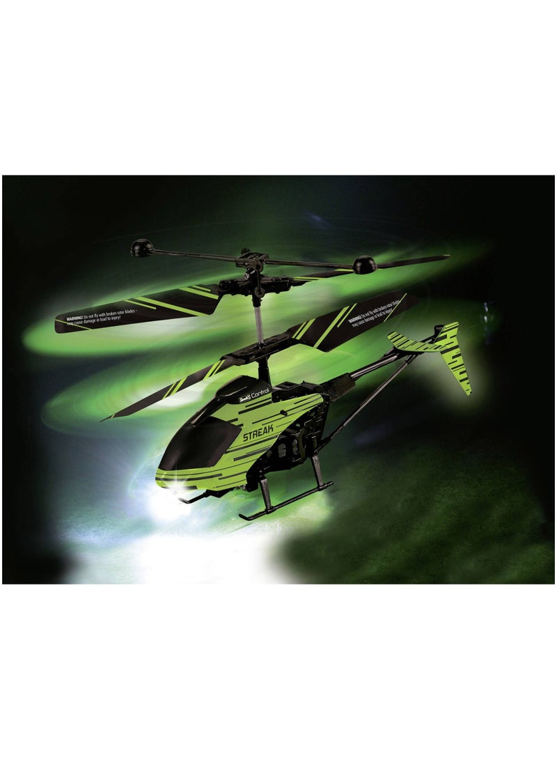 Revell Control Indoor Helicopter Glow Streak I Glow in The Dark