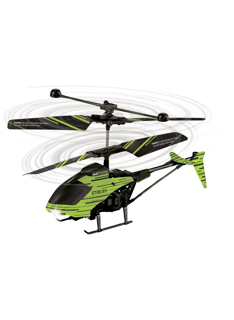 Revell Control Indoor Helicopter Glow Streak I Glow in The Dark