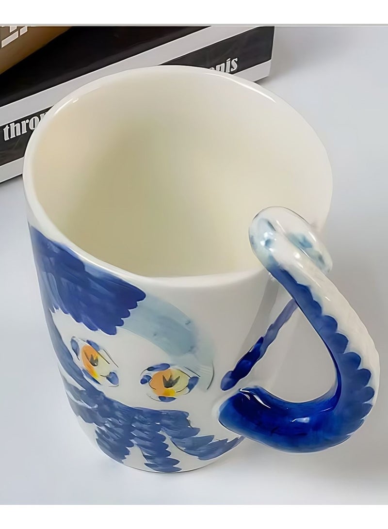 3D Octopus-Themed Ceramic Mug – Ocean-Inspired Drinkware