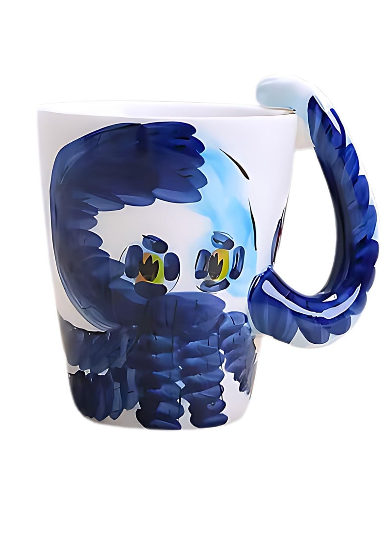 3D Octopus-Themed Ceramic Mug – Ocean-Inspired Drinkware