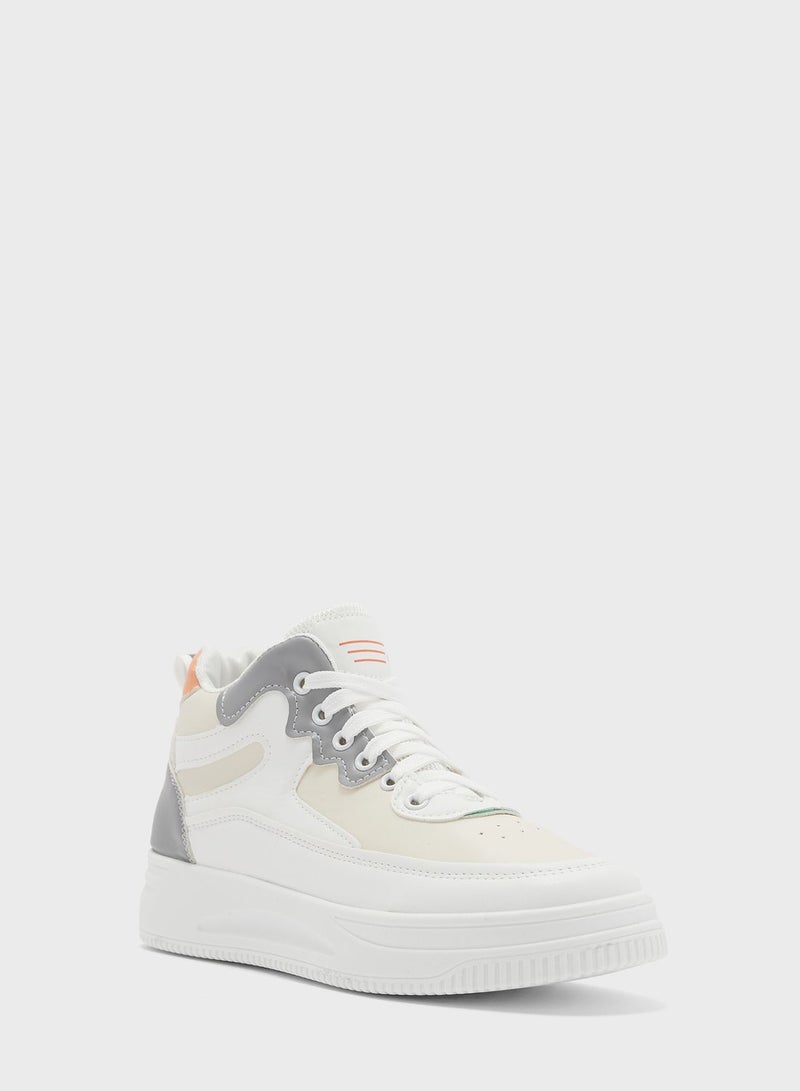 Colorblock High Top Sneaker