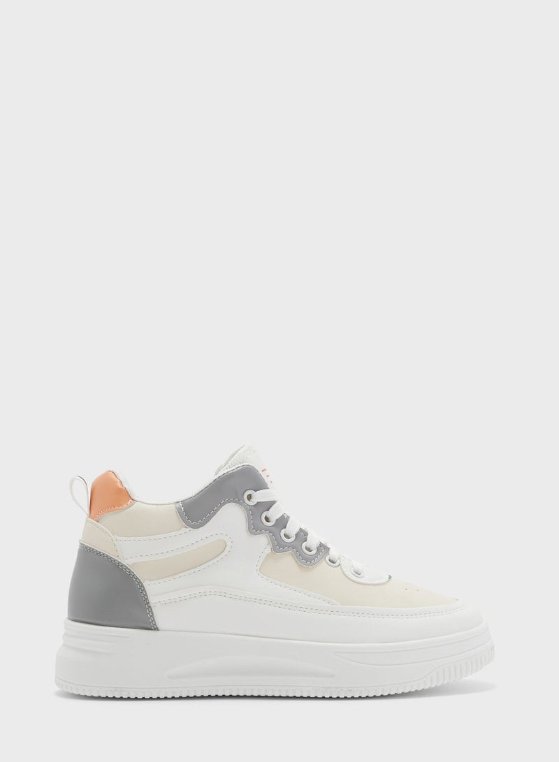 Colorblock High Top Sneaker