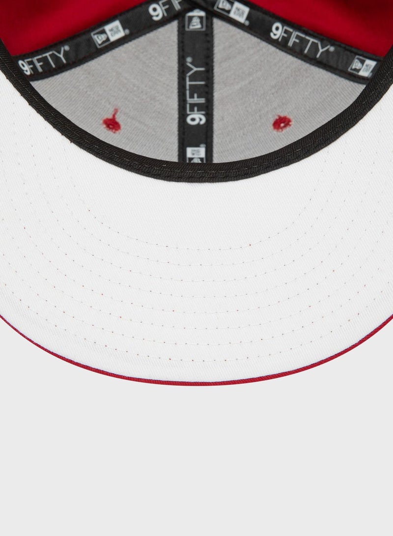 9Fifty Miami Heat Rear Logo Cap