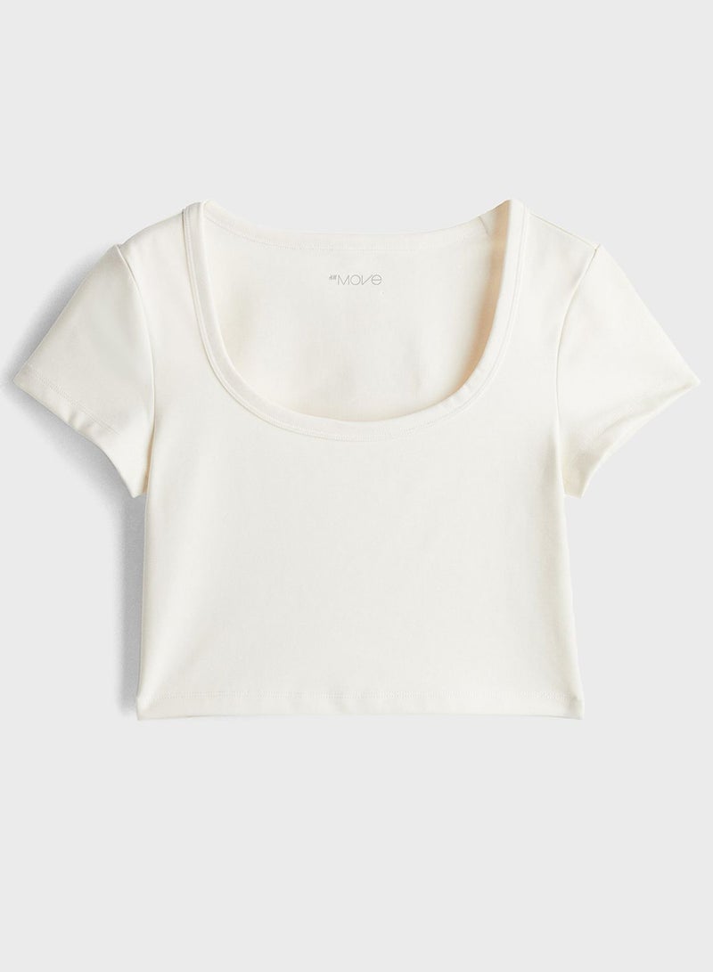 Drymove™ Cropped Sports Top