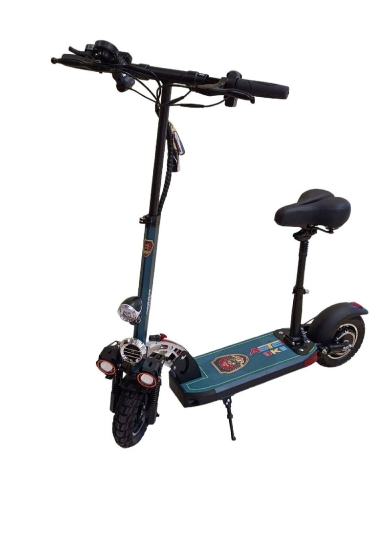 E10 High Powered Electric Bike for Efficient Commuting Blue