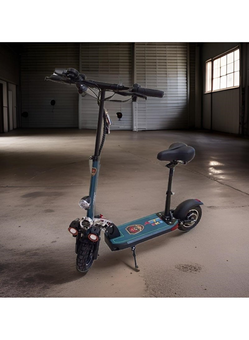 E10 High Powered Electric Bike for Efficient Commuting Blue