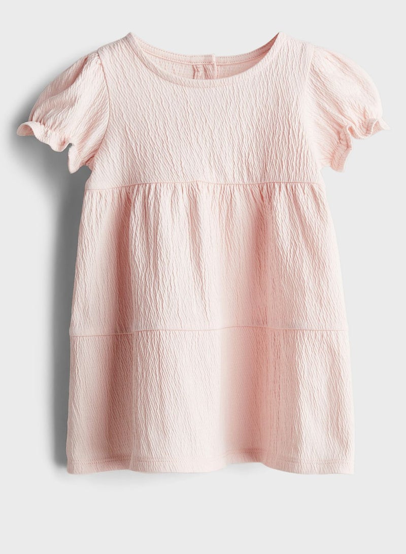 Kids Textured Jersey Dress