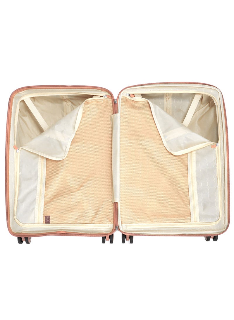 Evae Polypropylene Expandable Suitcase Luggage Trolley, Large 76 cm, Hardside