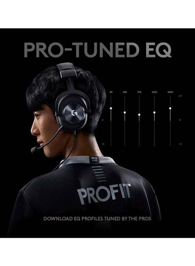 G PRO X Gaming Headset (2nd Generation) With Blue Voice, DTS Headphone:X 2.0 And 50 mm PRO-G Drivers, For PC,Xbox One,Xbox Series X|S,PS5,PS4, Nintendo Switch