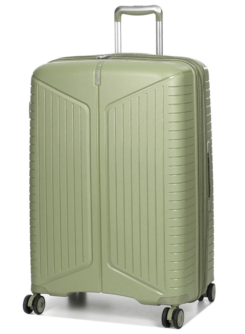 Evae Polypropylene Expandable Suitcase Luggage Trolley, Large 76 cm, Hardside
