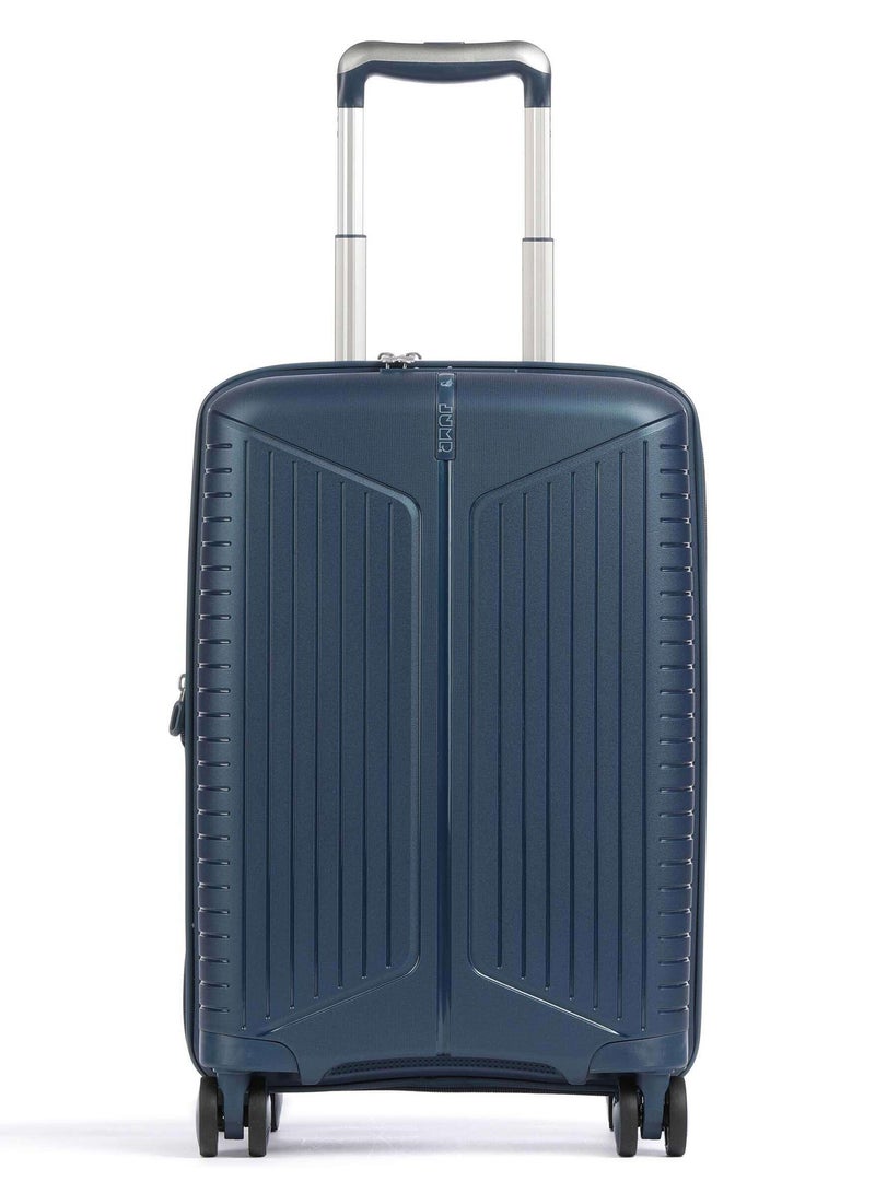 Evae Polypropylene Expandable Carry-on Suitcase Luggage Trolley, Carry-on 55 cm, Hardside