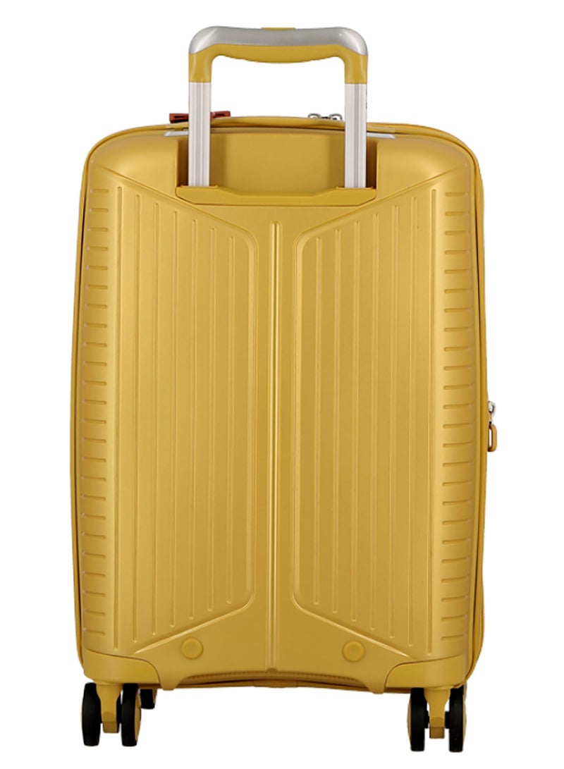 Evae Polypropylene Expandable Carry-on Suitcase Luggage Trolley, Carry-on 55 cm, Hardside