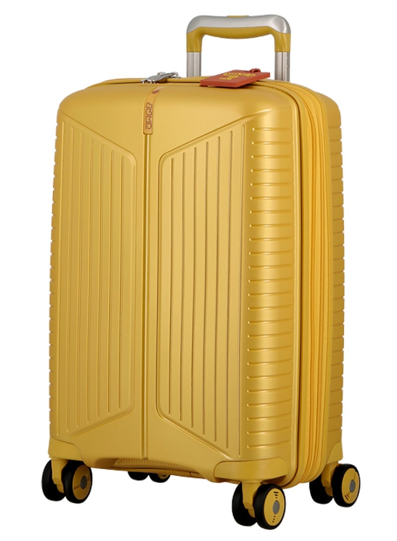 Evae Polypropylene Expandable Carry-on Suitcase Luggage Trolley, Carry-on 55 cm, Hardside