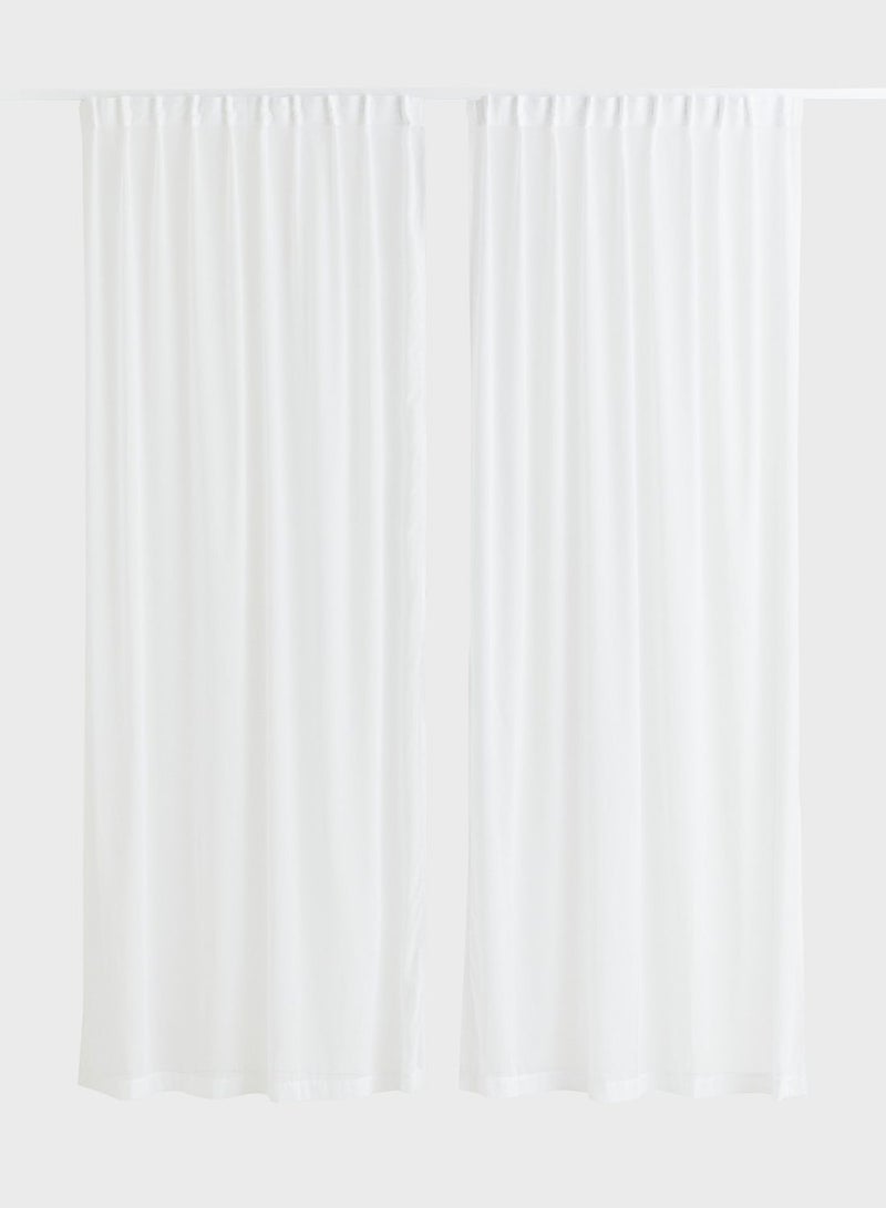 2-Pack Airy Multiway Curtains