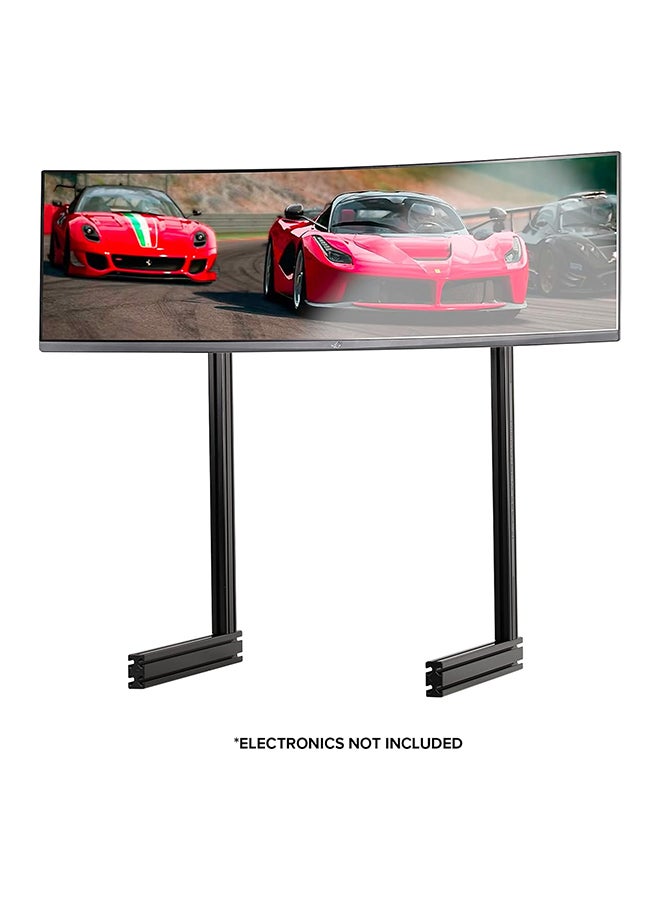 Next Level NLR-E035 Elite Freestanding Single Monitor Stand - Black Edition