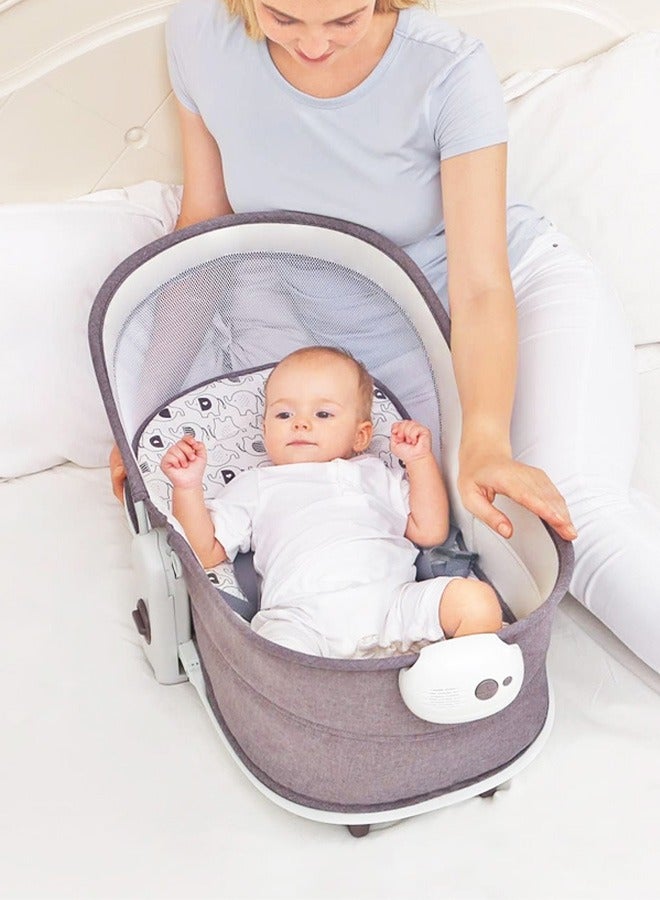 Baby Rocker Baby Electric Bouncer Toddler Bassinet Three Gear Adjustment Infant Rocking Bouncer Suitable for Newborns Baby