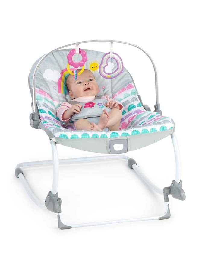 Rosy Rainbow Infant to Toddler Rocker