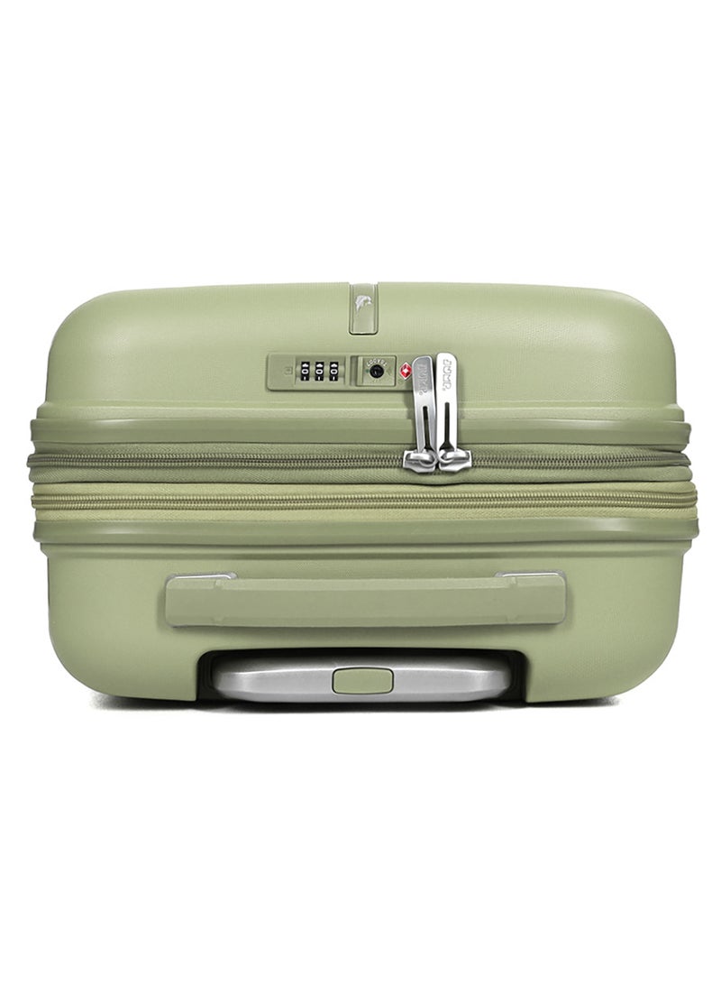 Evae Polypropylene Expandable Carry-on Suitcase Luggage Trolley, Carry-on 55 cm, Hardside