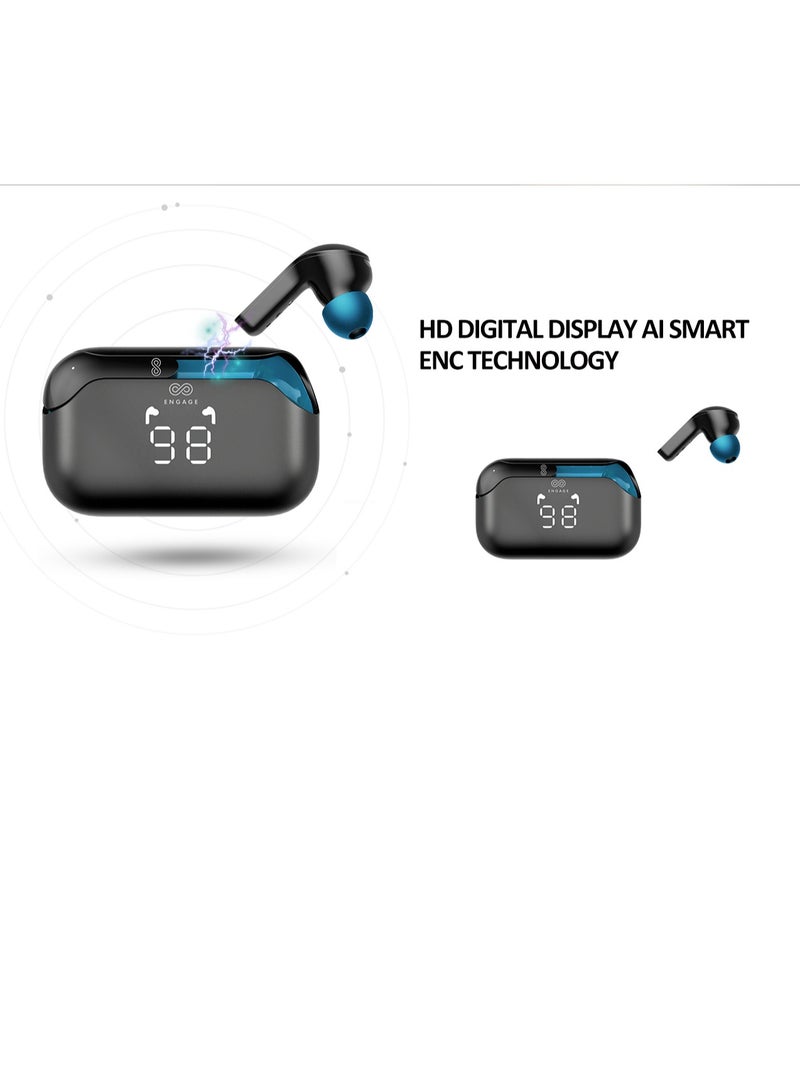 Sound your style with Engage PODS E98 Bluetooth Black Blue