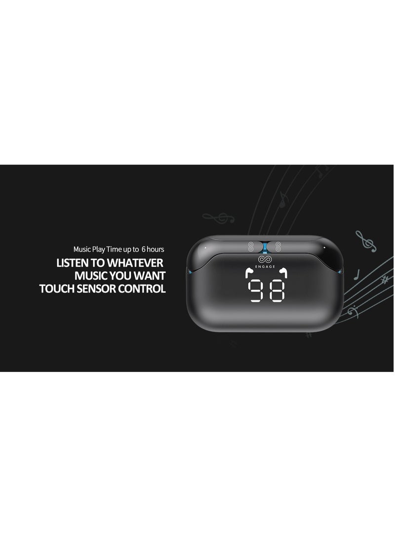 Sound your style with Engage PODS E98 Bluetooth Black Blue