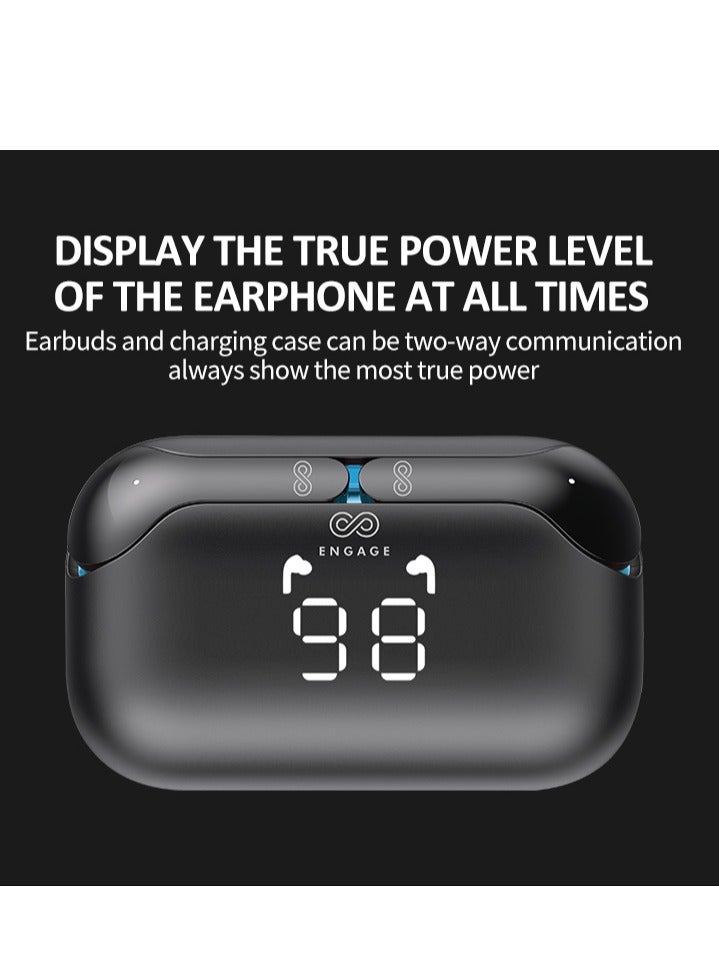 Sound your style with Engage PODS E98 Bluetooth Black Blue