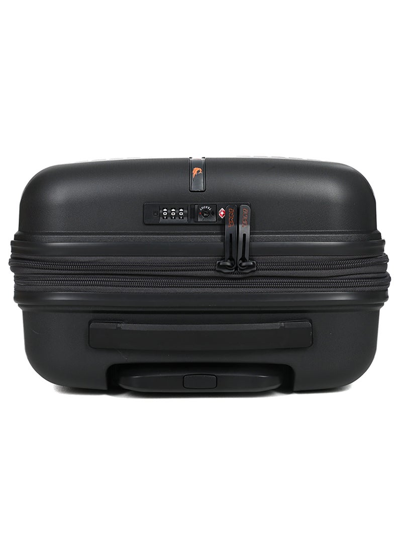 Evae Polypropylene Expandable Carry-on Suitcase Luggage Trolley, Carry-on 55 cm, Hardside