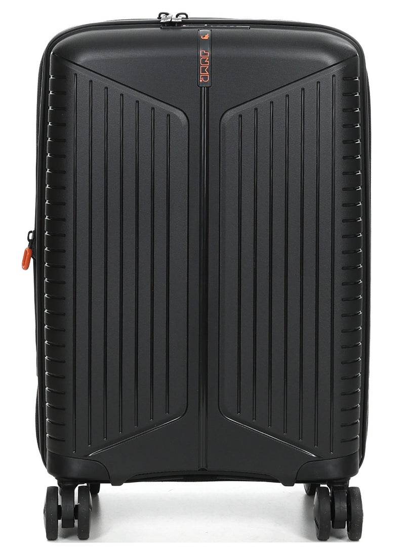 Evae Polypropylene Expandable Carry-on Suitcase Luggage Trolley, Carry-on 55 cm, Hardside