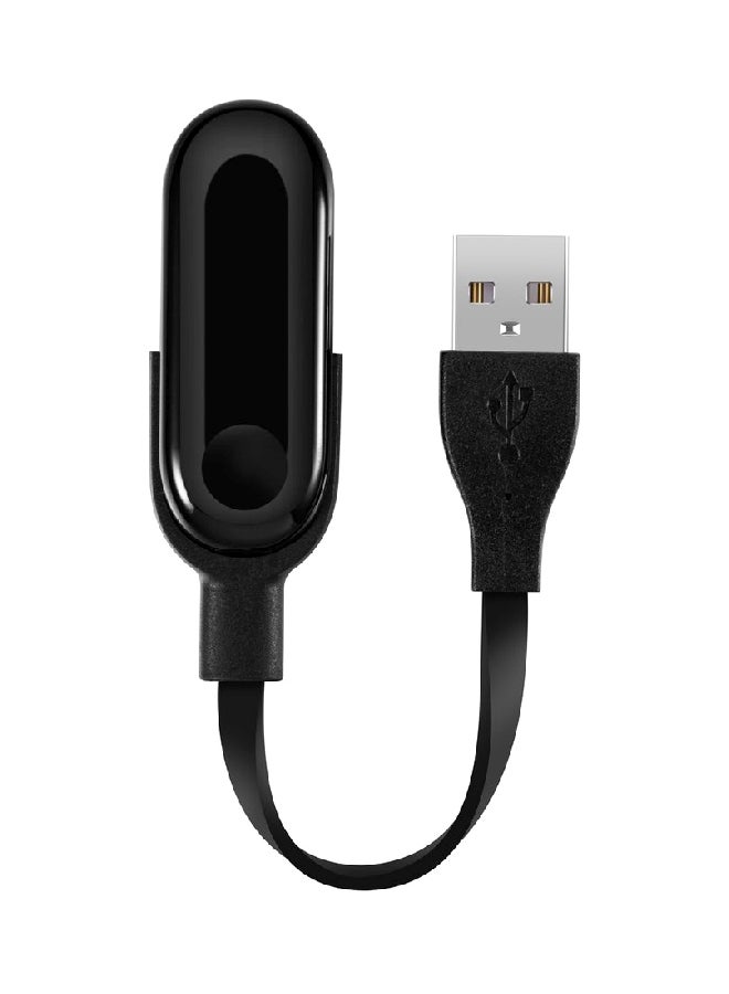 Fast Charging Cable Accessories For Xiaomi MI Band Black