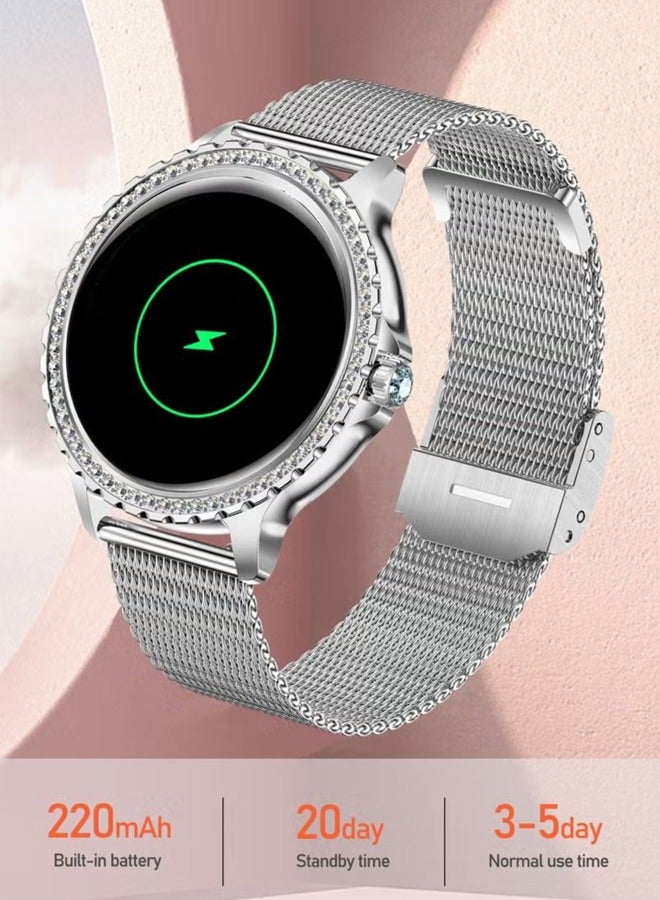 Women's Smart Watches Bluetooth Calls Fitness Trackers And Heart Rate Sleep Monitors 1.32 