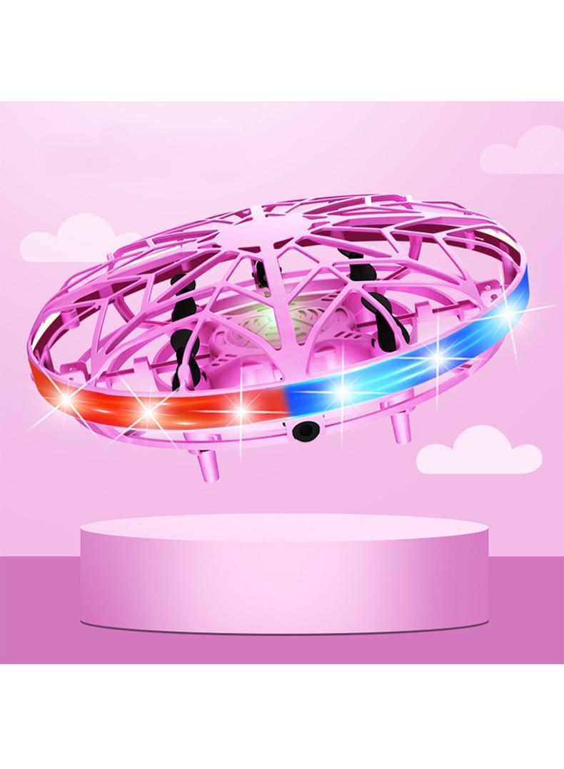 Ufo Intelligent Sensing Flying Saucer With Colorful Lights Children'S Toy Hand Controlled Induction Levitation Rechargeable Flying Toy For Birthday Gift