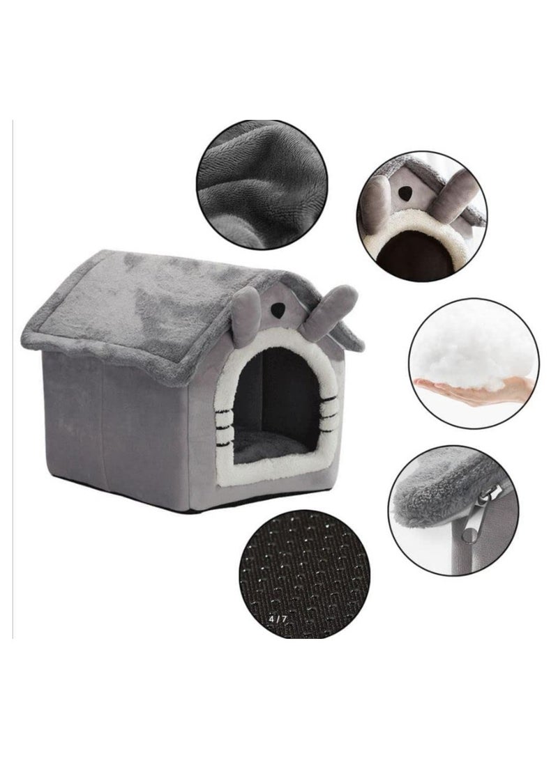 Dog house type winter warm small dog Teddy four seasons universal removable and washable dog house cat bed pet supplies