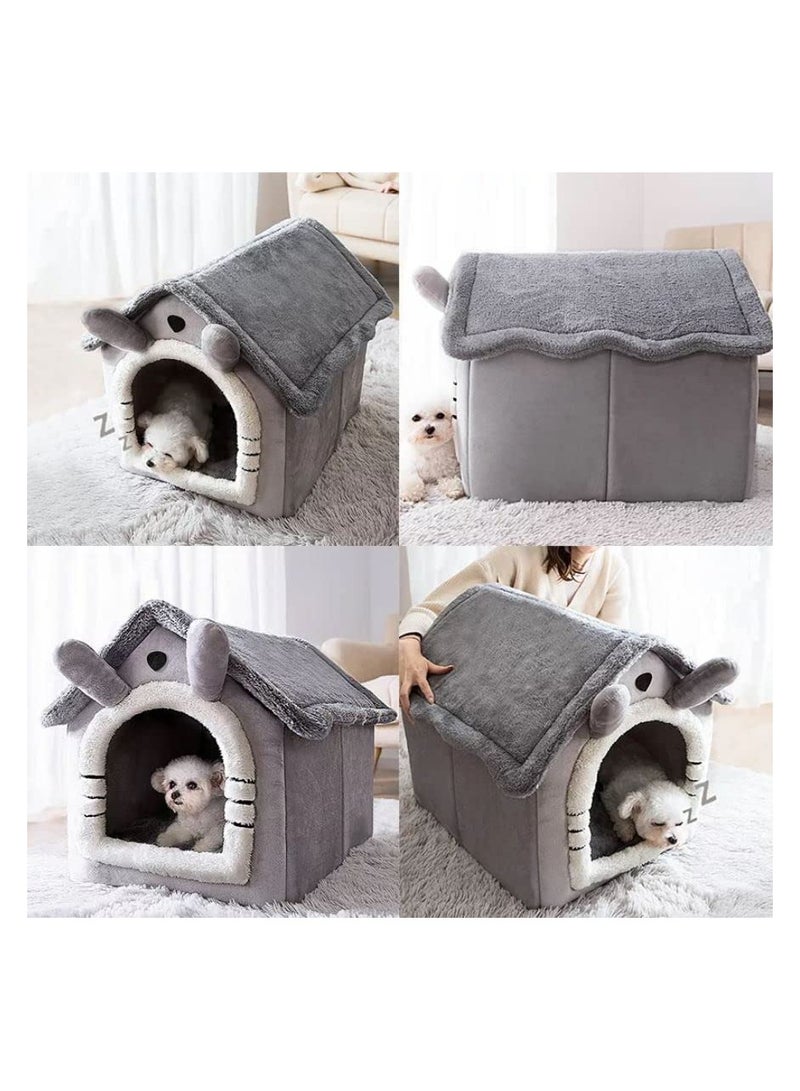 Dog house type winter warm small dog Teddy four seasons universal removable and washable dog house cat bed pet supplies