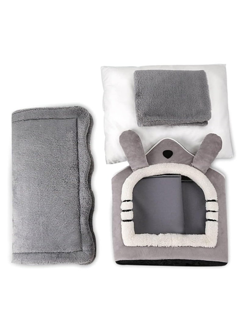 Dog house type winter warm small dog Teddy four seasons universal removable and washable dog house cat bed pet supplies