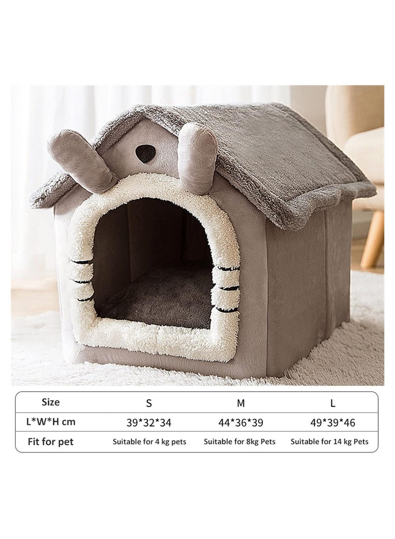 Dog house type winter warm small dog Teddy four seasons universal removable and washable dog house cat bed pet supplies