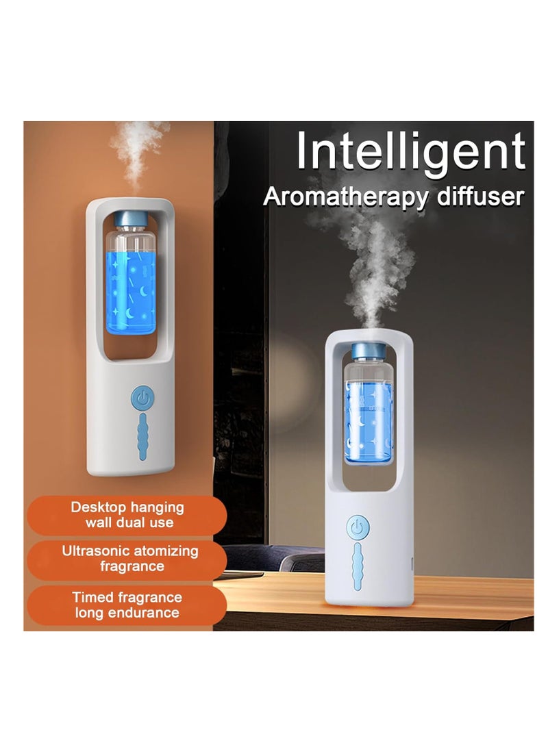 Essential Oil Diffuser, Aromatherapy Humidifier, Waterless Diffuser, Commercial Smell Machine Oil Diffuser, Quiet Diffuser Atmospheres Machine for Home Hotel Large Room Office