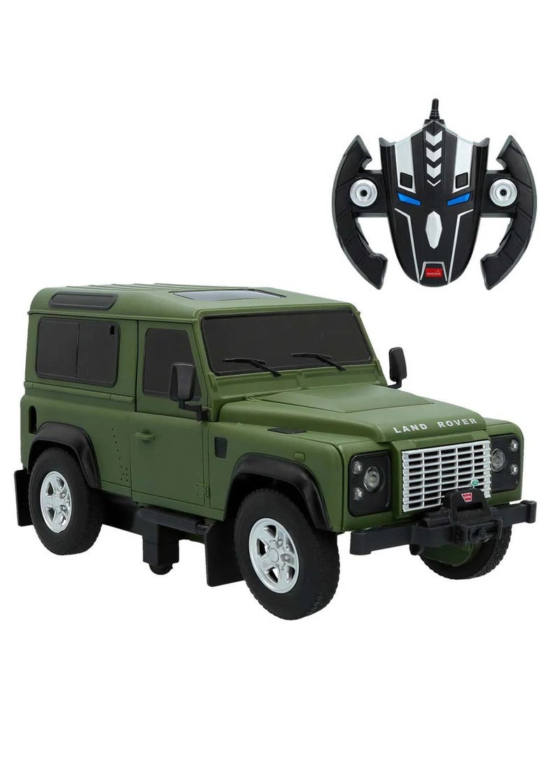 Rastar R/C Land Rover Defender Transformable 1:14