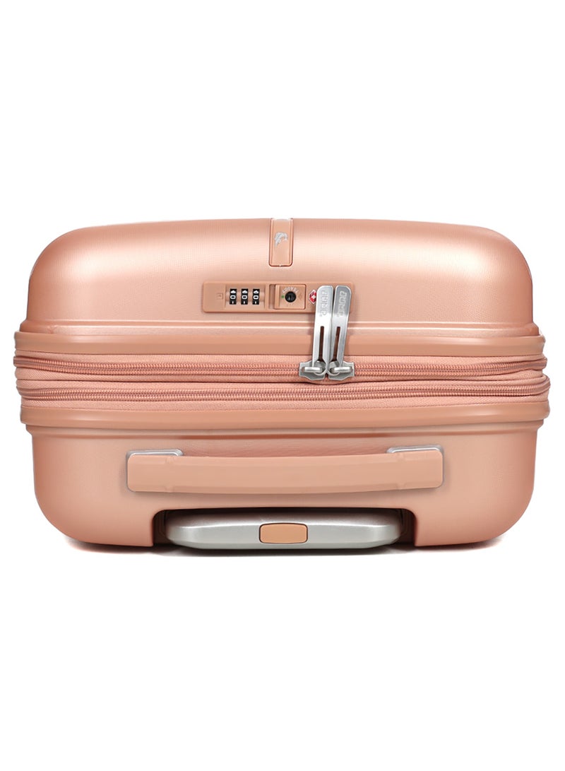 Evae Polypropylene Expandable Carry-on Suitcase Luggage Trolley, Carry-on 55 cm, Hardside