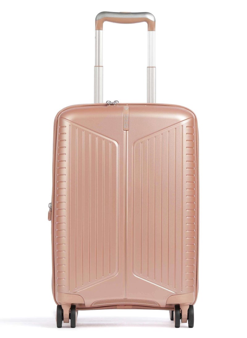 Evae Polypropylene Expandable Carry-on Suitcase Luggage Trolley, Carry-on 55 cm, Hardside