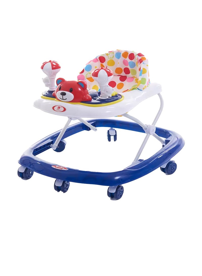 Star Babies Baby Walker with wheels Baby Walker -  Navy Blue