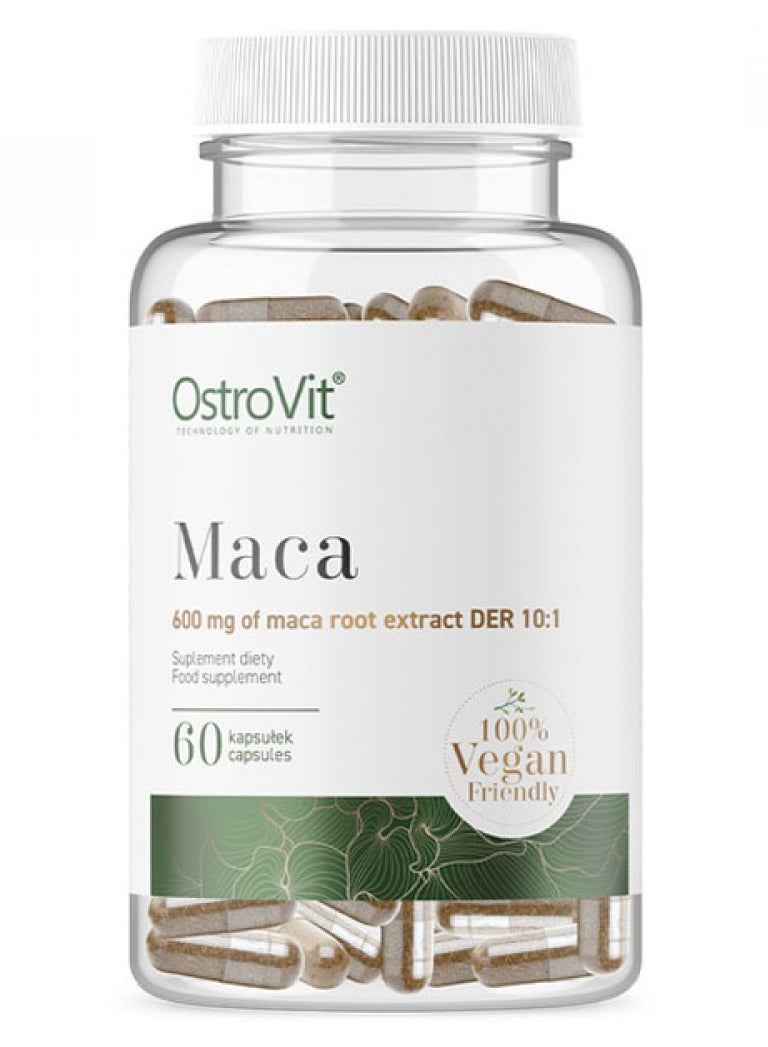 OstroVit Maca 600mg, 60 Capsules 60 Serving 40g