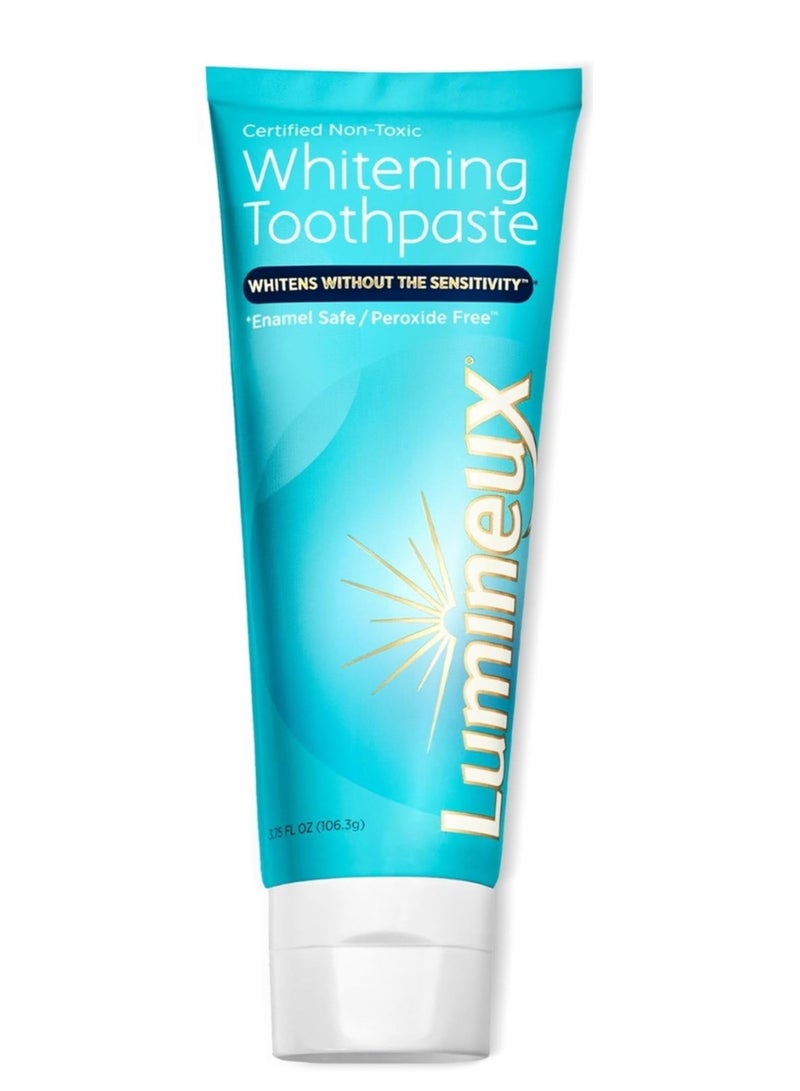 Teeth Whitening Toothpaste - Natural & Enamel Safe for Sensitive & Whiter Teeth 106.3g