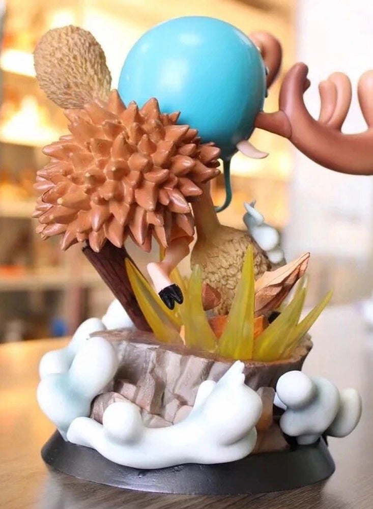 One Piece Straw Hat Pirates Tony Chopper Wrestling Enhancement Hand-held Figure Statue Box Set