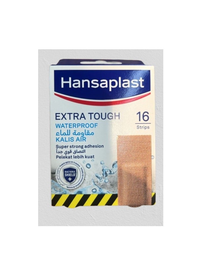 Hansaplast Extra Tough Water Resistant 16 Strips